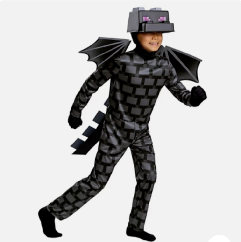 Disguise Black and Gray Dragon Costume